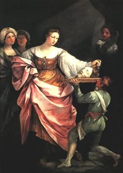 Саломея с головой Иоанна. Гвидо Рени. 1639